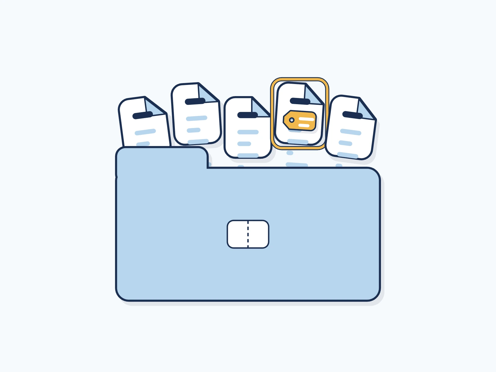 In a DOCX, EPUB, ODT or OXPS package, the label is one entry among the files inside the package.