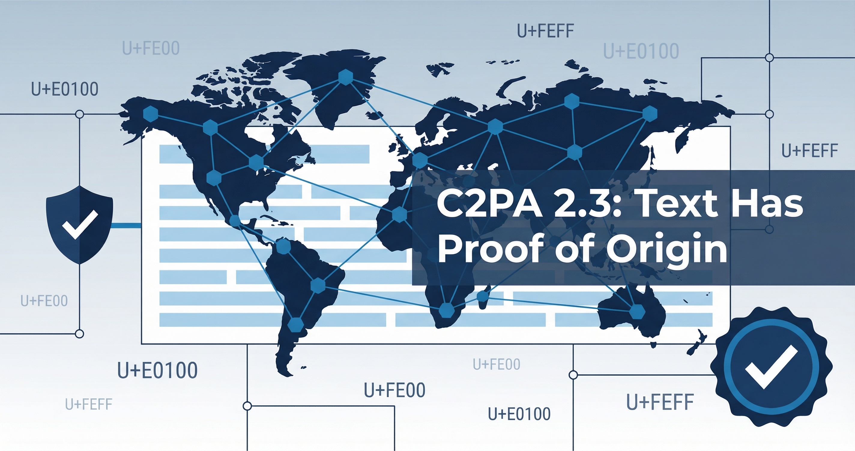 C2PA 2.3 Published: Encypher Authors Text Provenance Standard